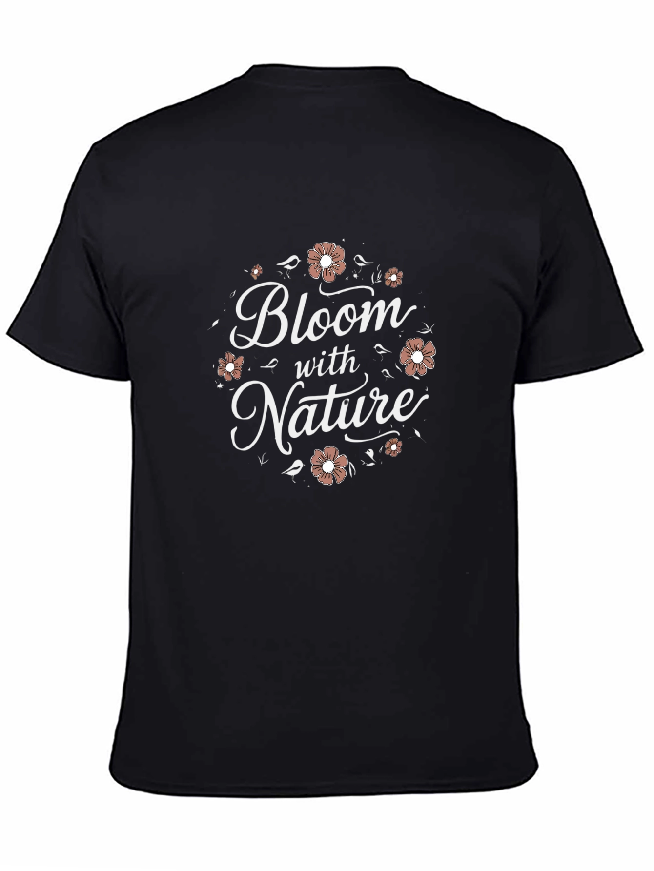Bloom with Nature Graphic T-Shirt