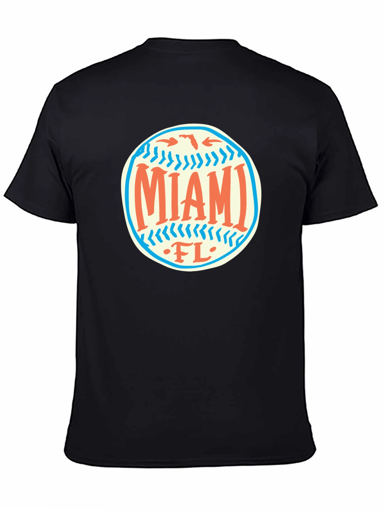 Miami Baseball Tee - FL Graphic T-Shirt