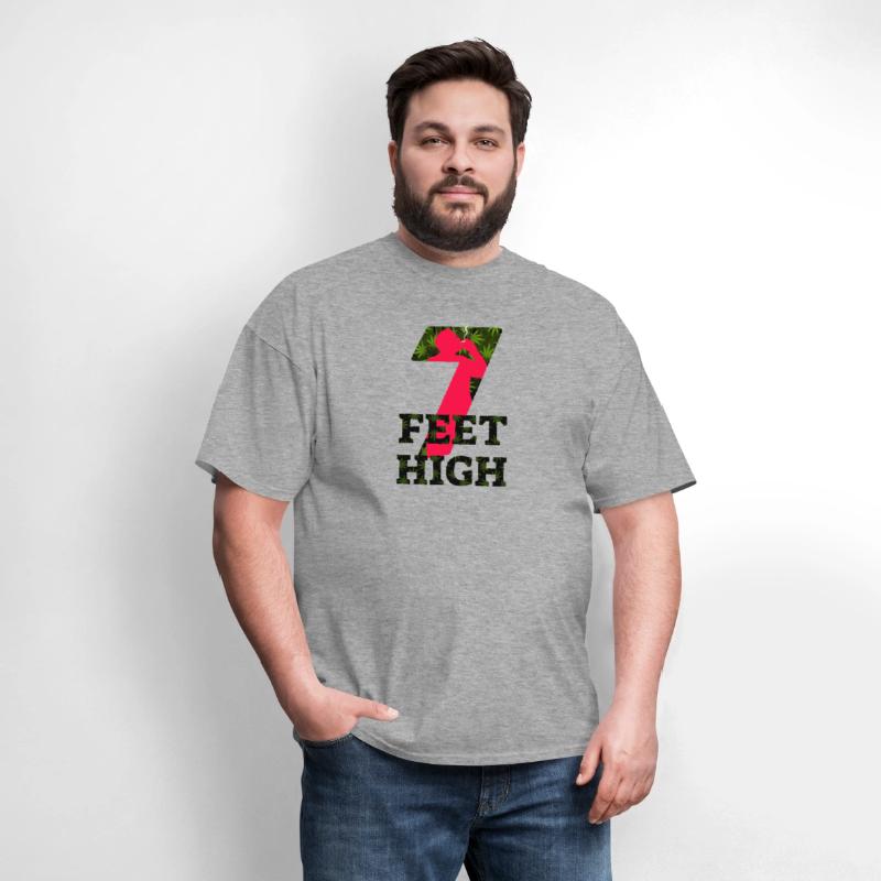 7 Feet High Logo Black ALPHA 01