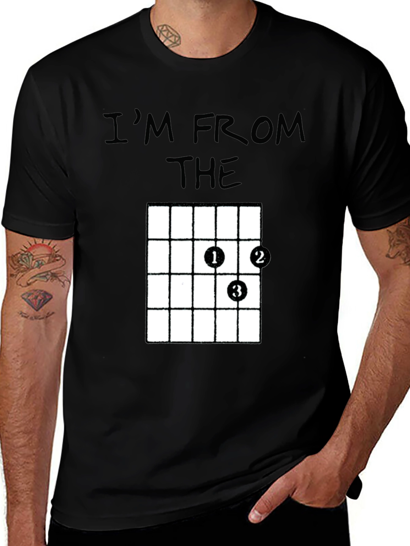 Funny Guitar Chord T-Shirt