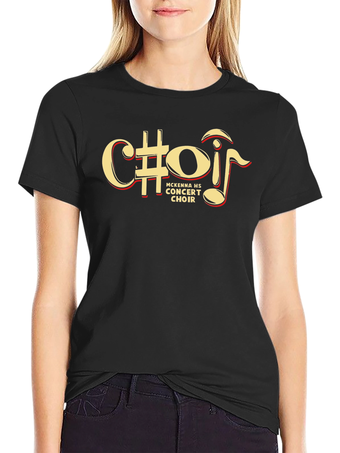 Black McKenna HS Concert Choir Graphic Tee