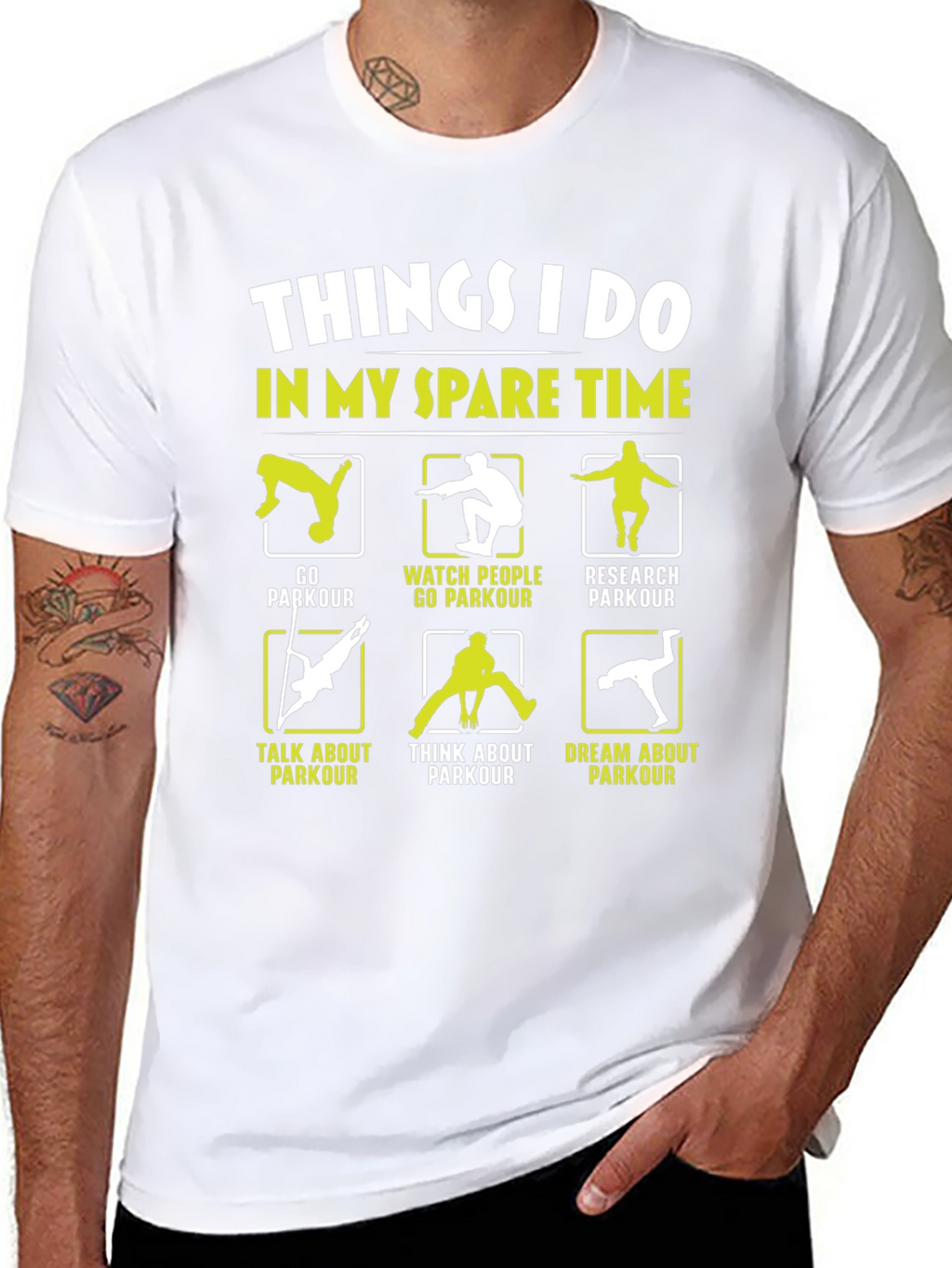 Parkour Spare Time Hobby T-Shirt