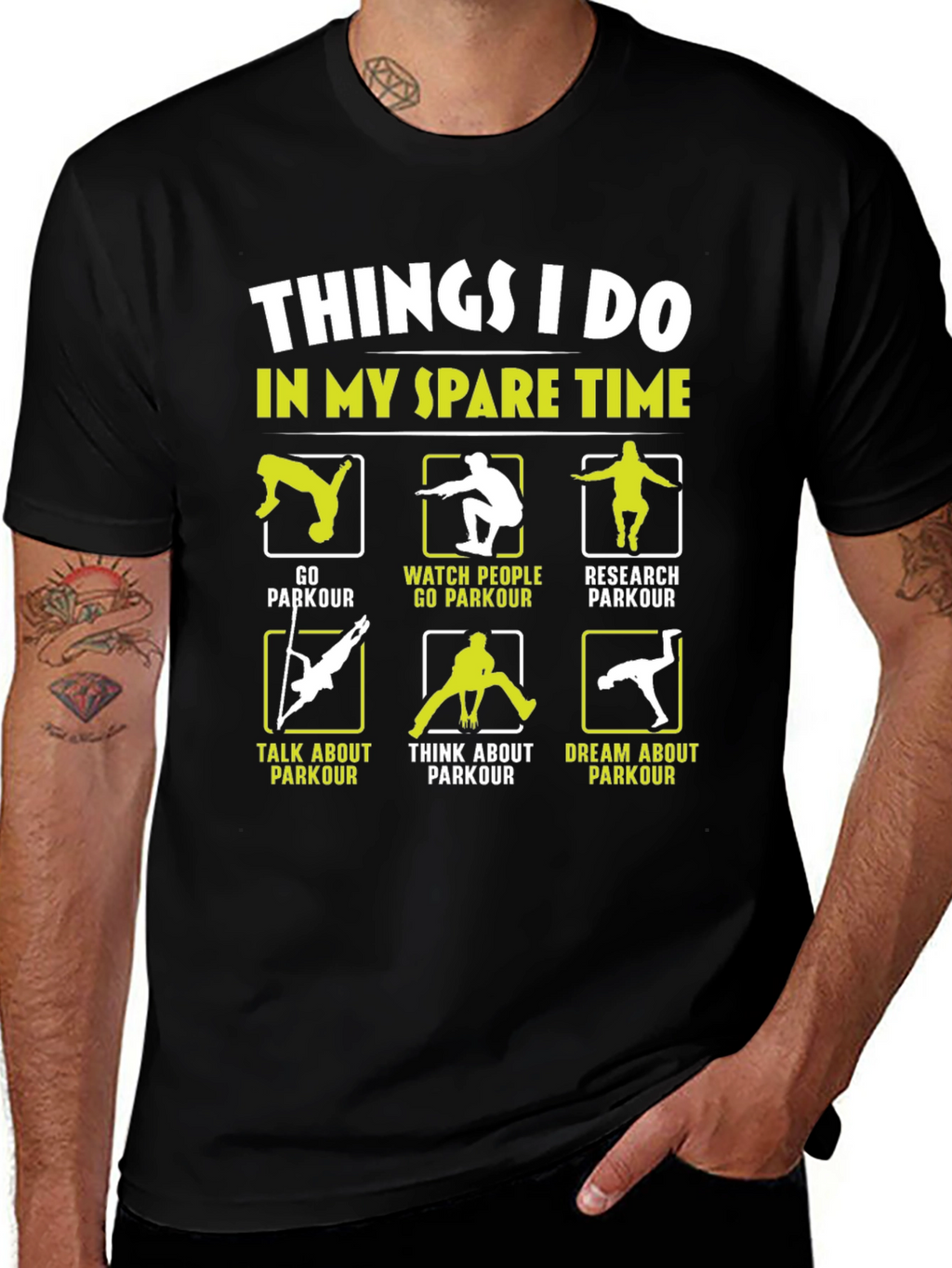 Parkour Spare Time Hobby T-Shirt