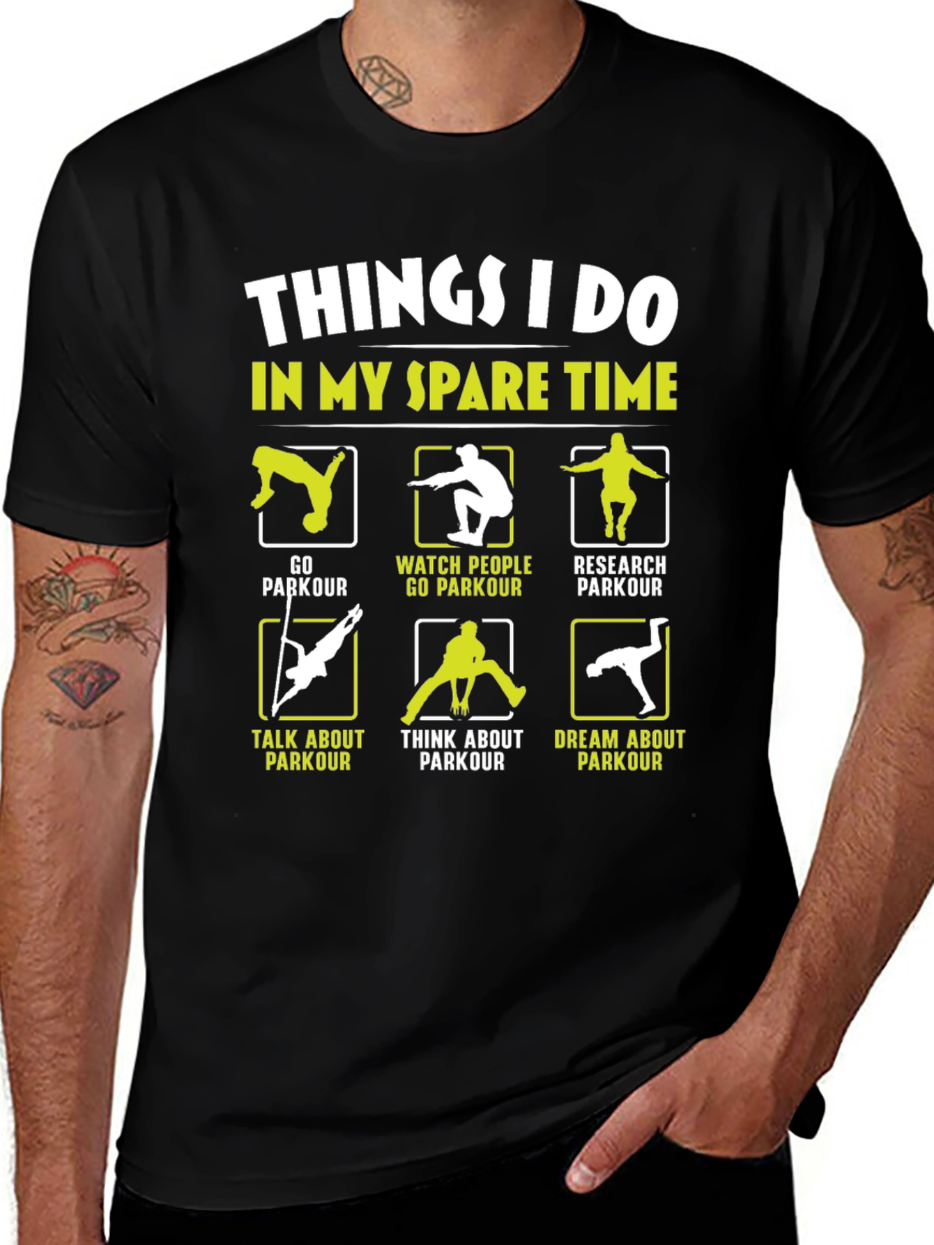 Parkour Spare Time Hobby T-Shirt