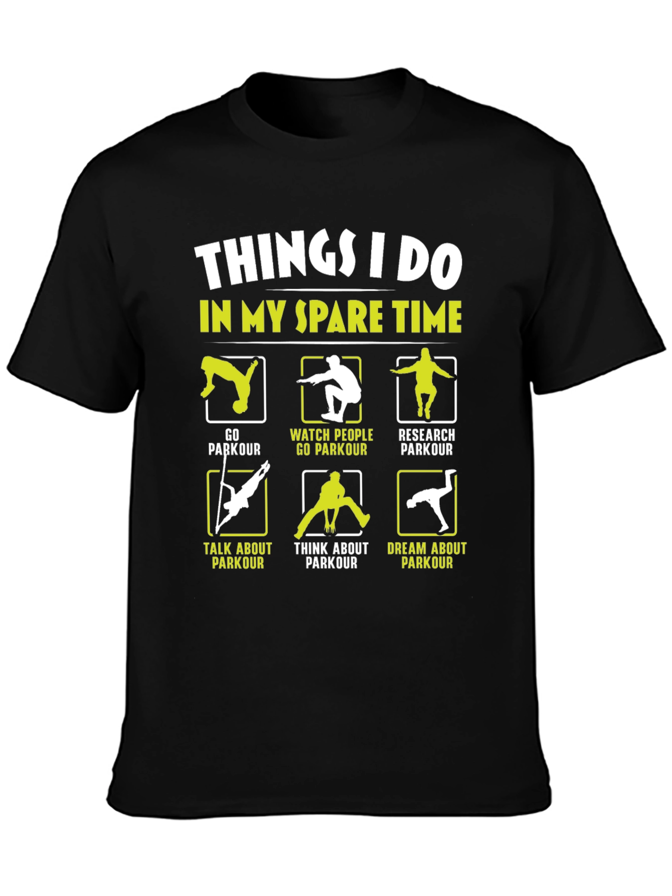Parkour Spare Time Hobby T-Shirt