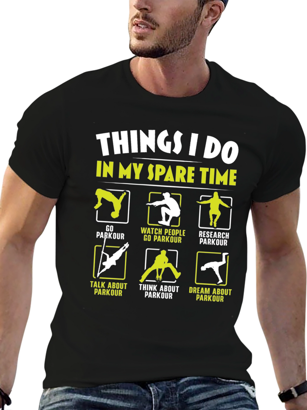Parkour Spare Time Hobby T-Shirt