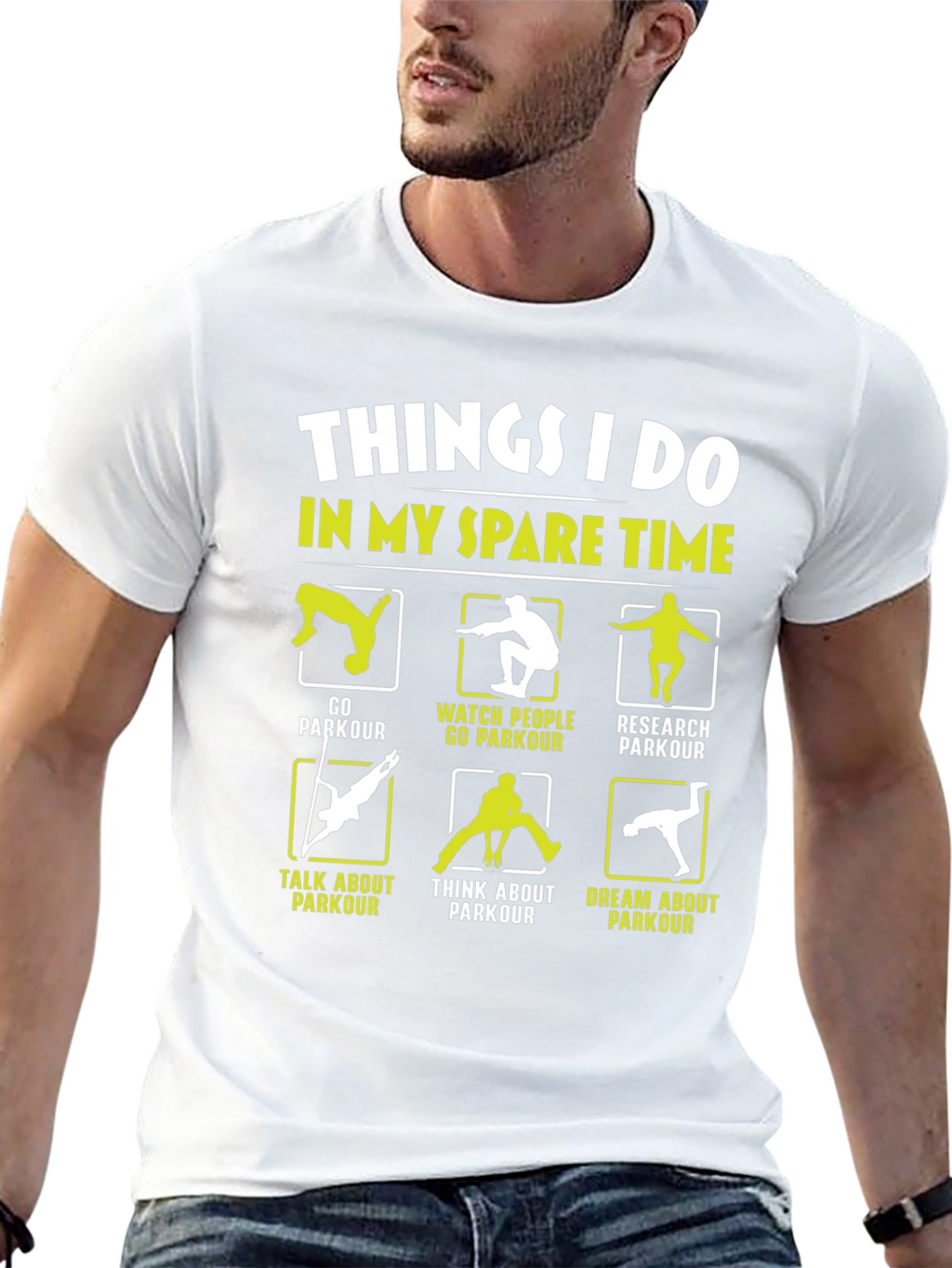 Parkour Spare Time Hobby T-Shirt