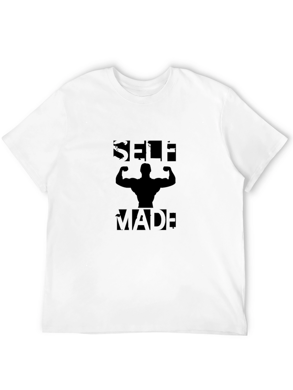 Self Made Graphic T-Shirt - Bodybuilding Gym Motivation