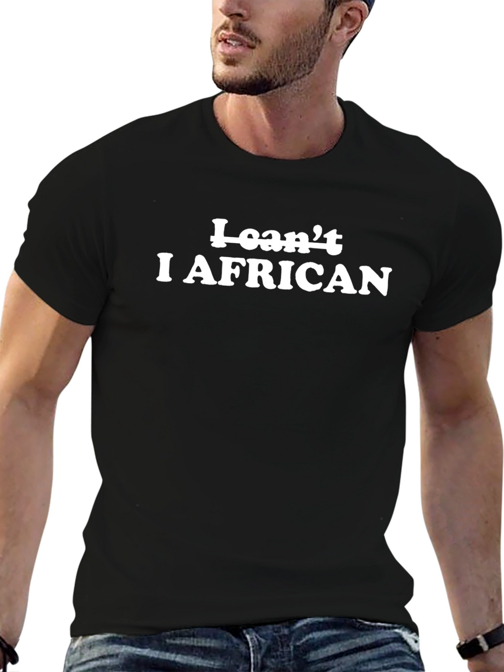 I Cant I African Mens T-Shirt