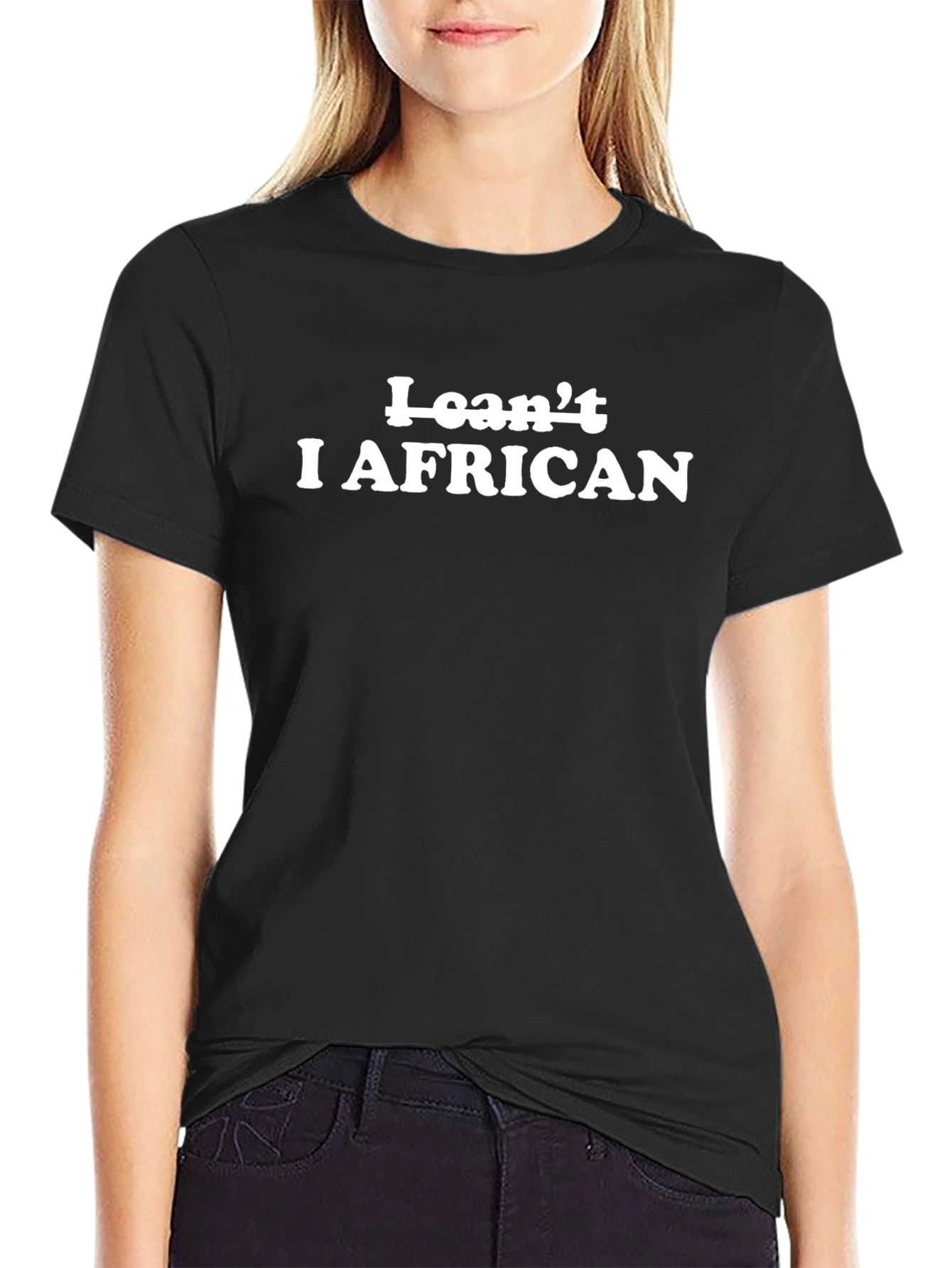 I Cant I African Mens T-Shirt