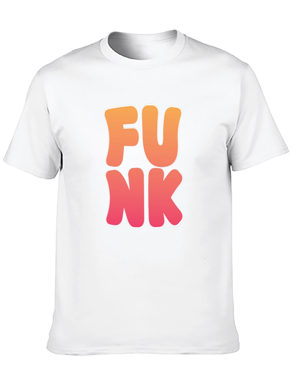 FUNK Graphic Tee - Retro Style Black T-Shirt
