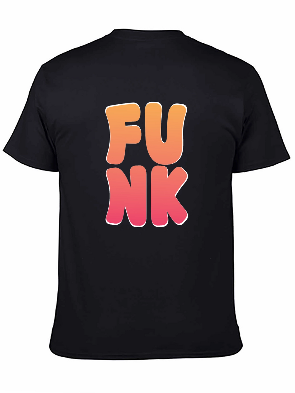 FUNK Graphic Tee - Retro Style Black T-Shirt