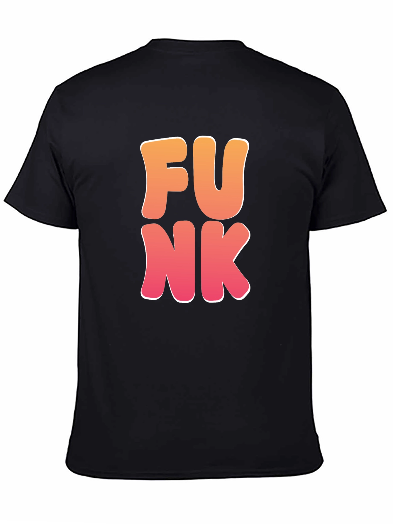 FUNK Graphic Tee - Retro Style Black T-Shirt