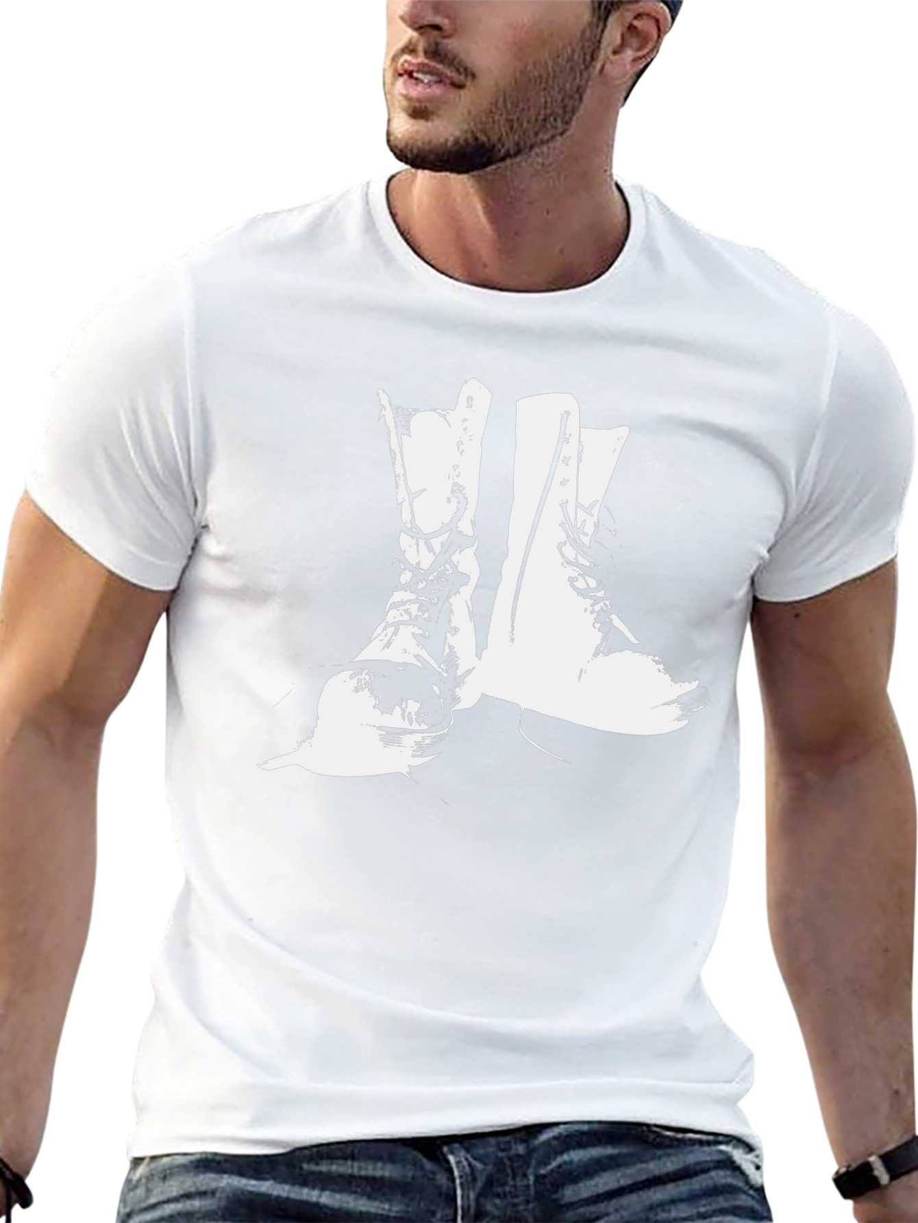 Graphic Tee - Combat Boots T-Shirt