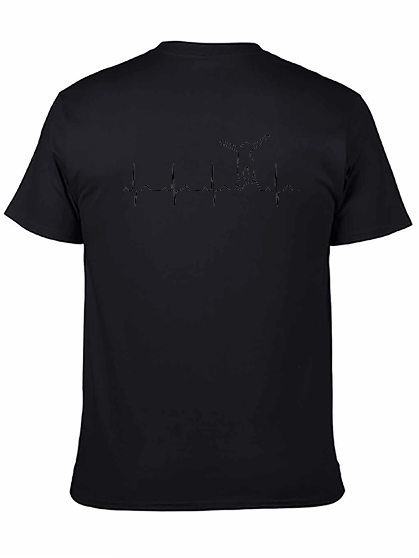 Skateboard Heartbeat T-Shirt - Passion on Display!