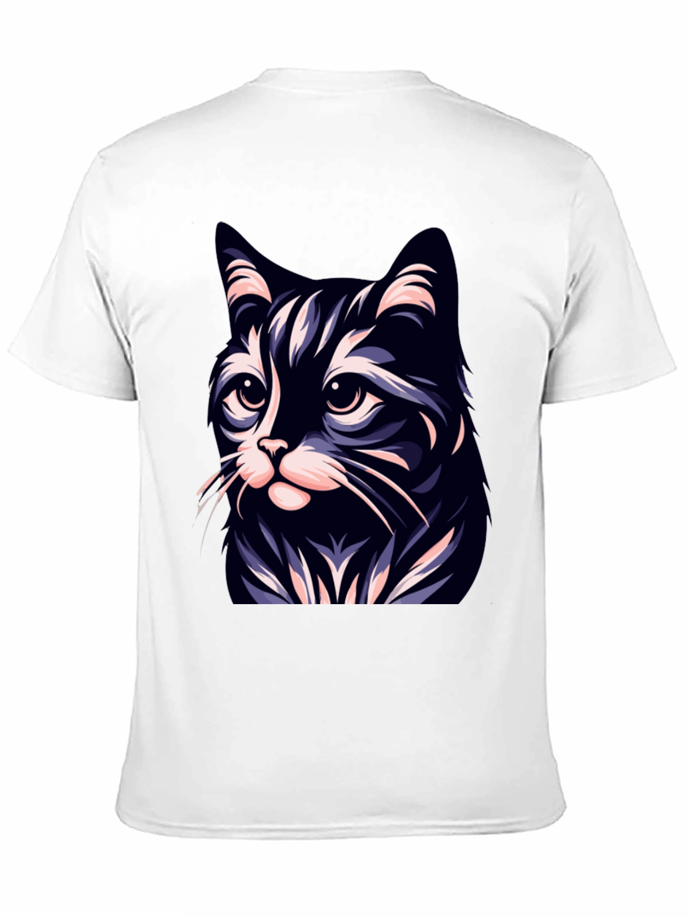Cool Cat T-Shirt - Black - Stylish Cat Design
