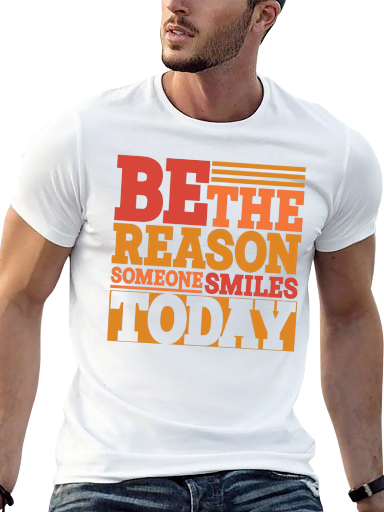 Inspirational Graphic Tee - Be The Reason Someone Smiles