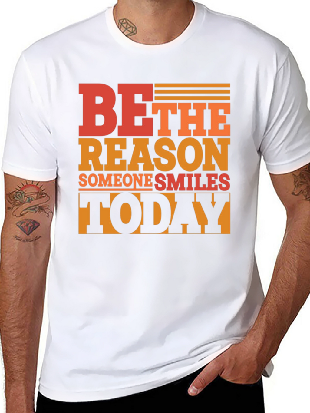 Inspirational Graphic Tee - Be The Reason Someone Smiles