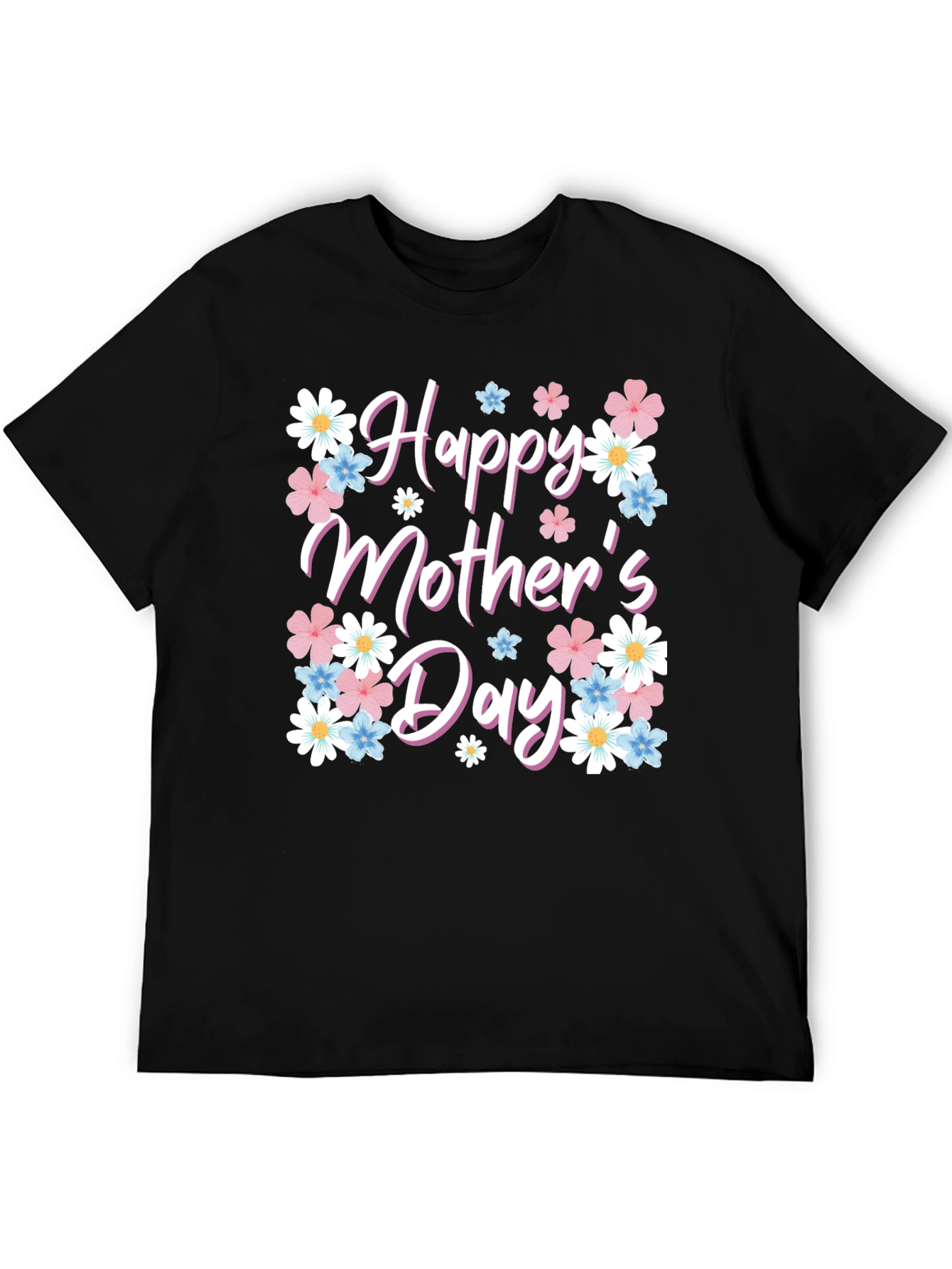 Happy Mothers Day Floral T-Shirt