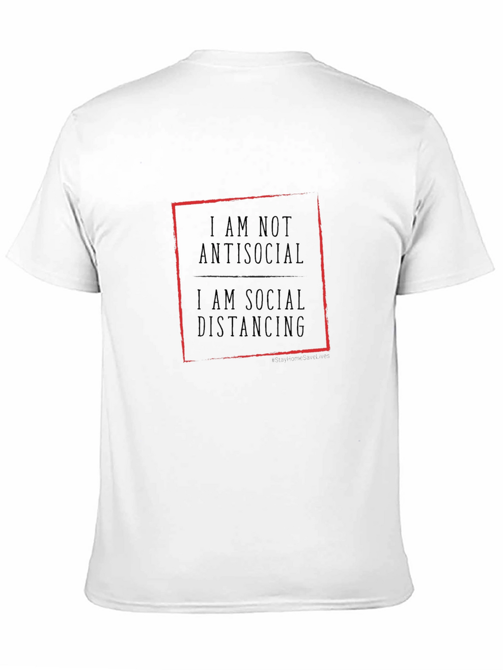 Social Distancing T-Shirt - Black