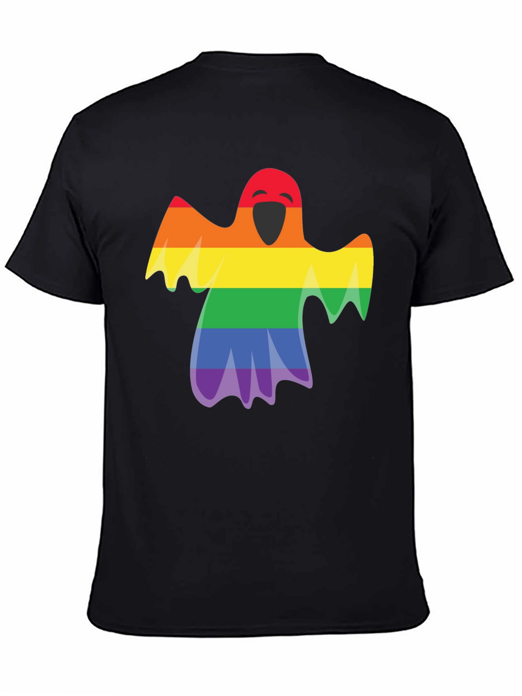 Rainbow Ghost Graphic Tee