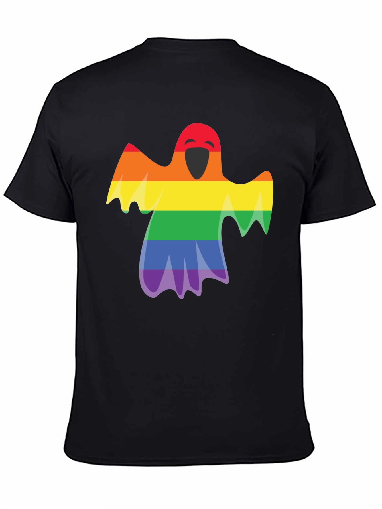Rainbow Ghost Graphic Tee
