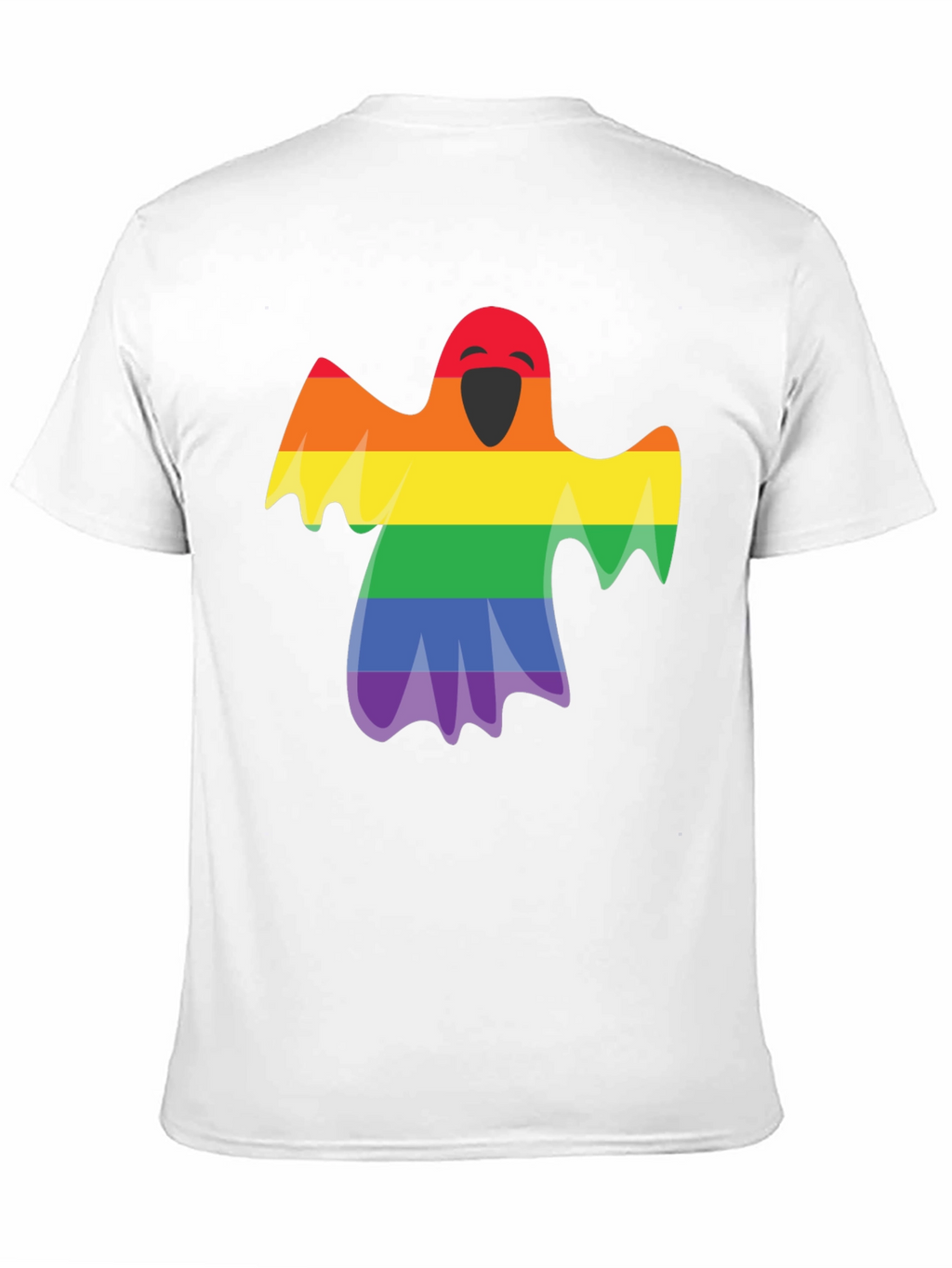Rainbow Ghost Graphic Tee