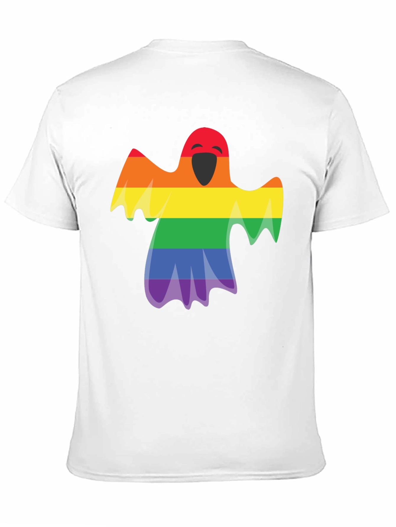 Rainbow Ghost Graphic Tee