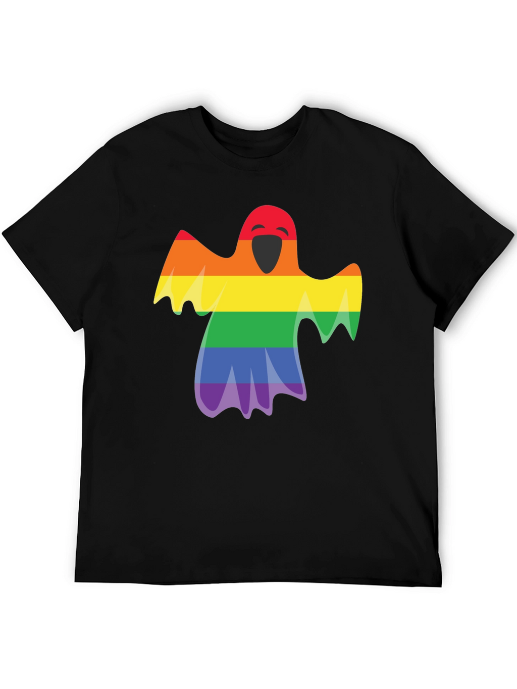 Rainbow Ghost Graphic Tee