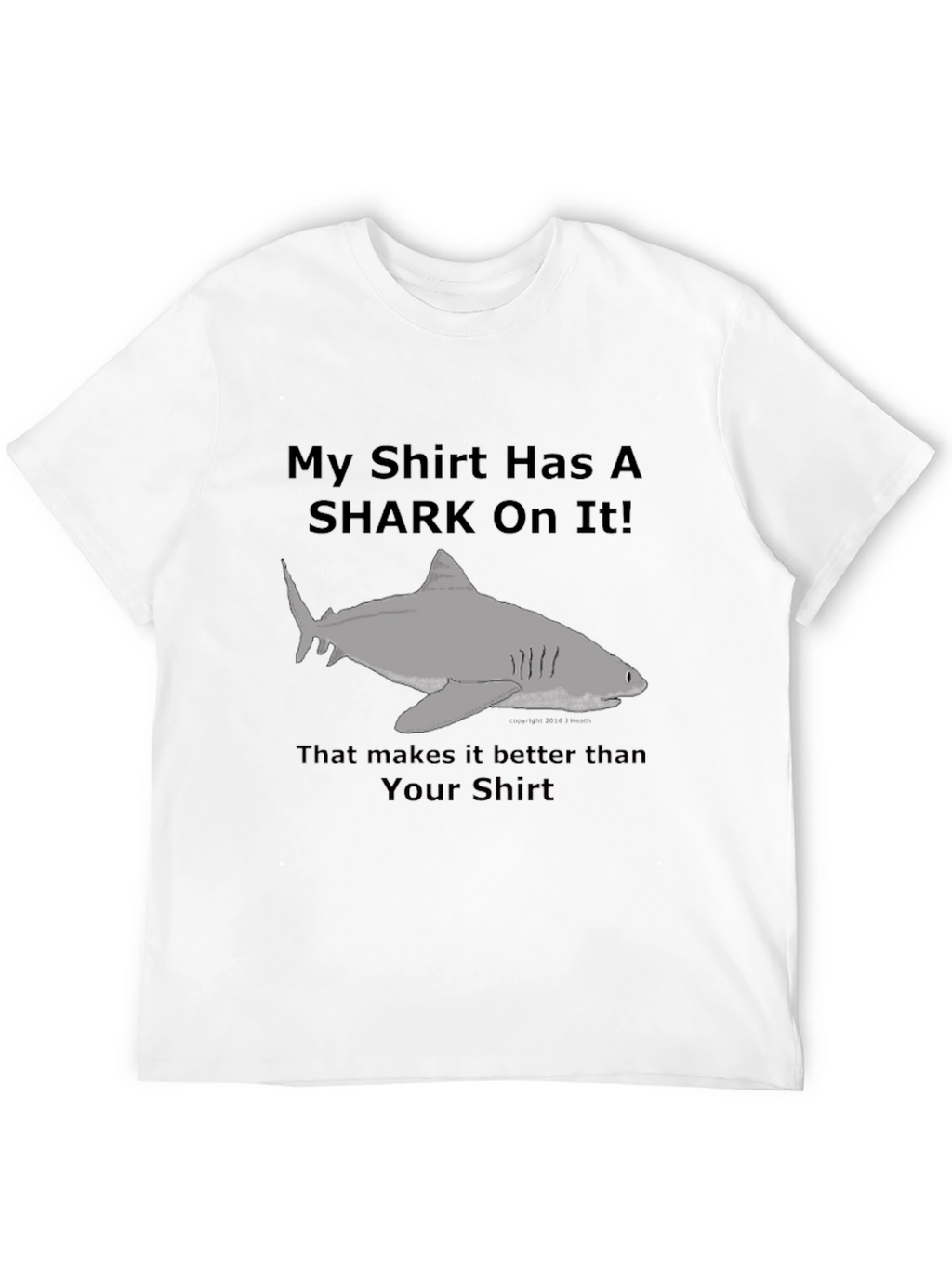 Shark T-Shirt - Funny Graphic Tee