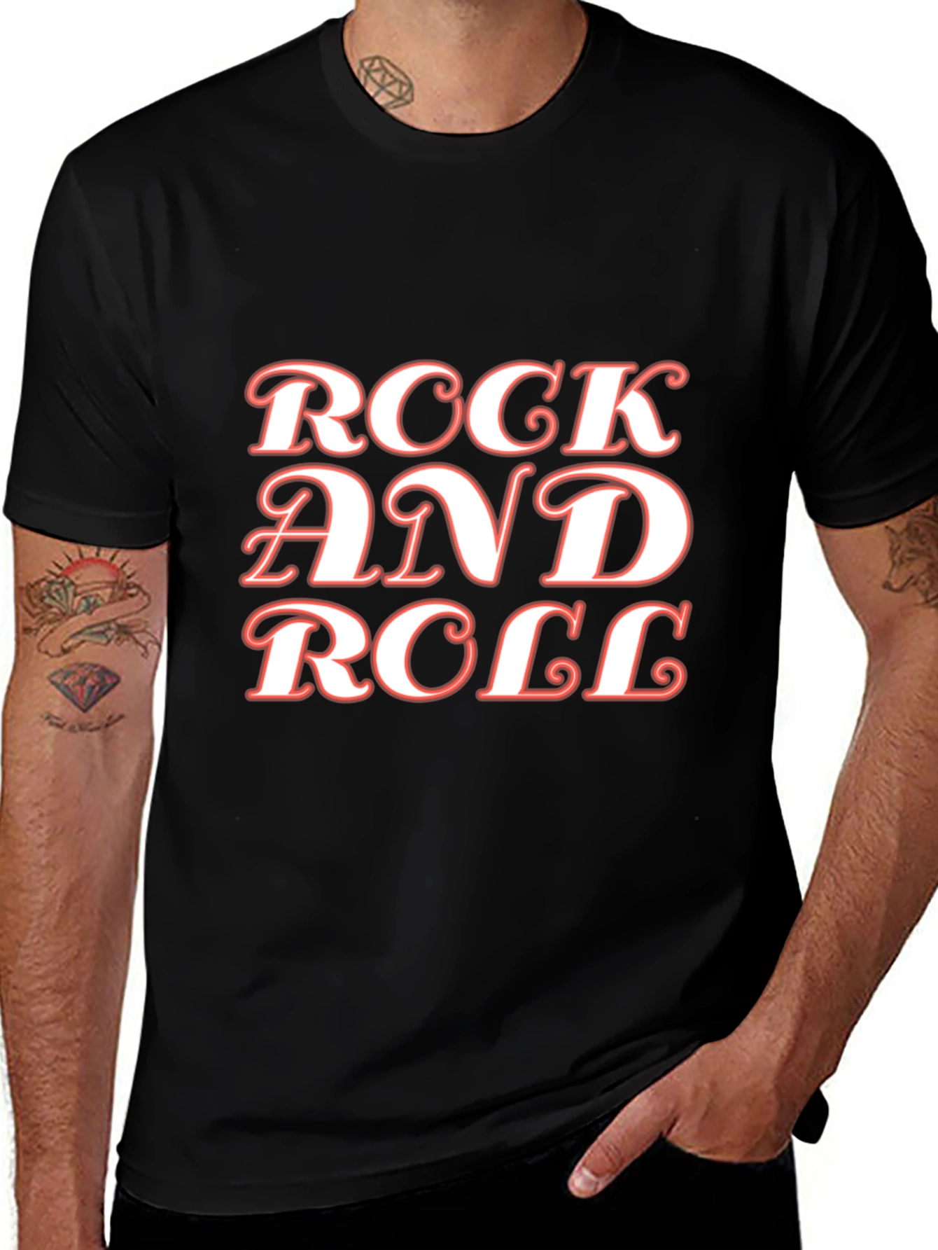 Rock and Roll Graphic Tee
