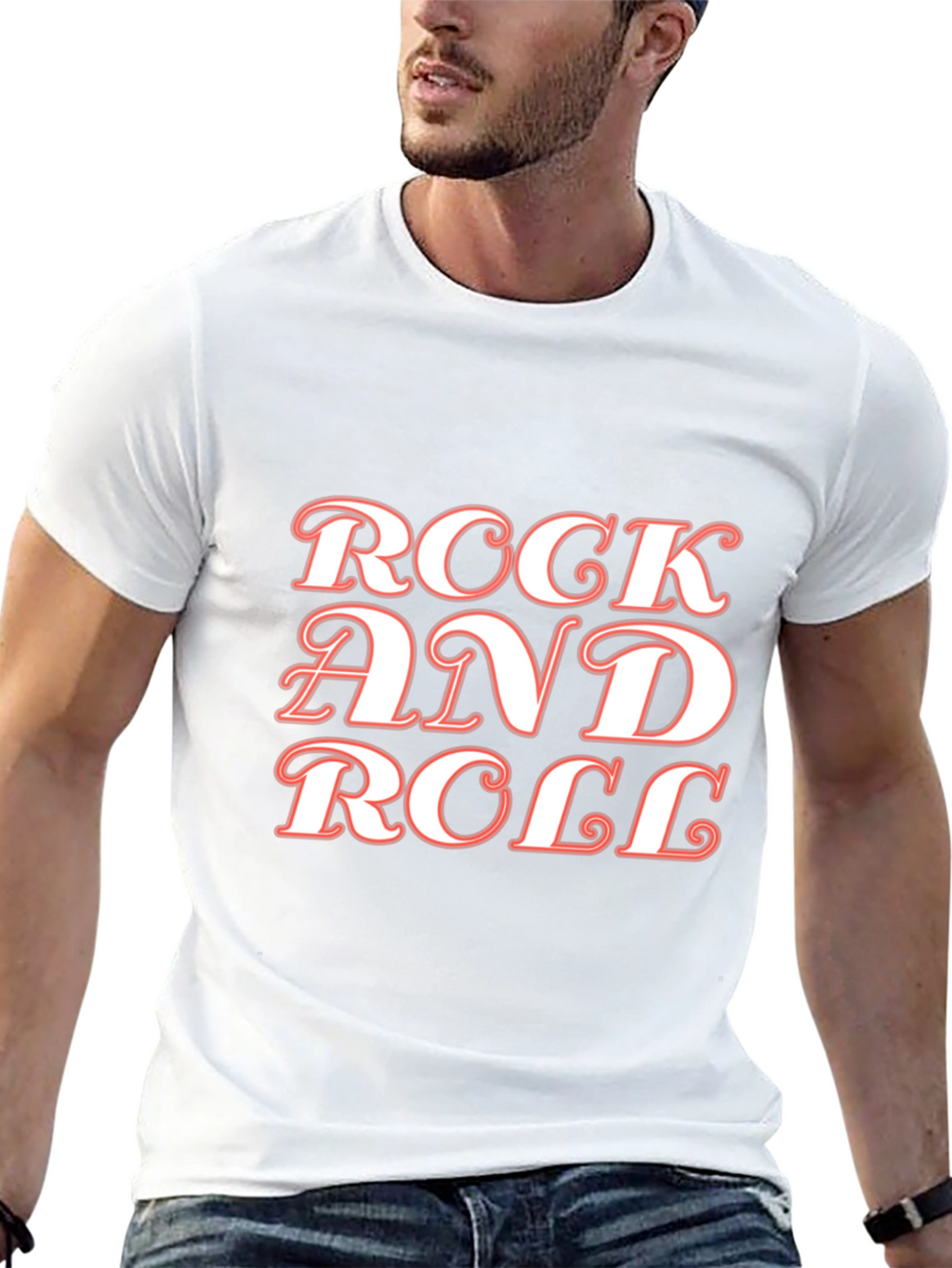 Rock and Roll Graphic Tee