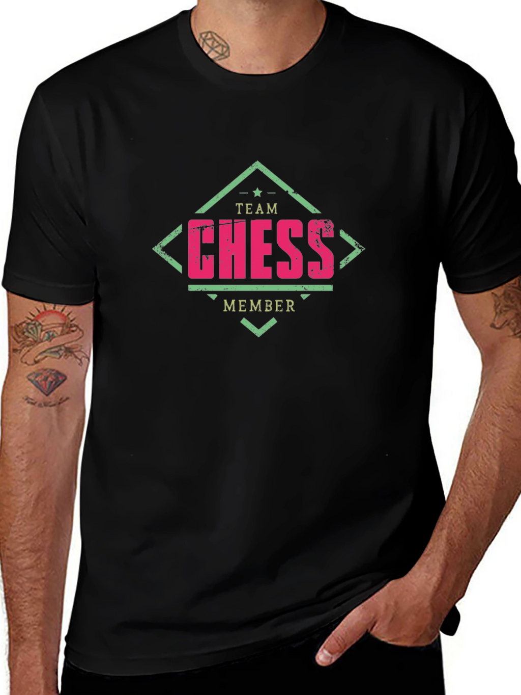Team Chess Member T-Shirt - Stylish & Unique