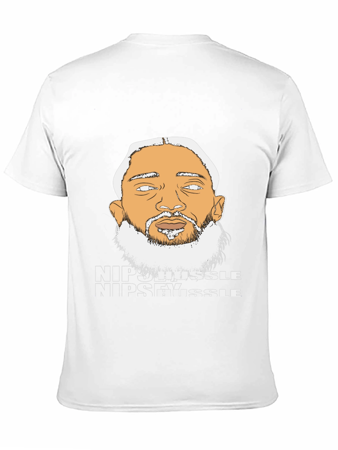 Nipsey Hussle Graphic Tee - Black Cotton Blend