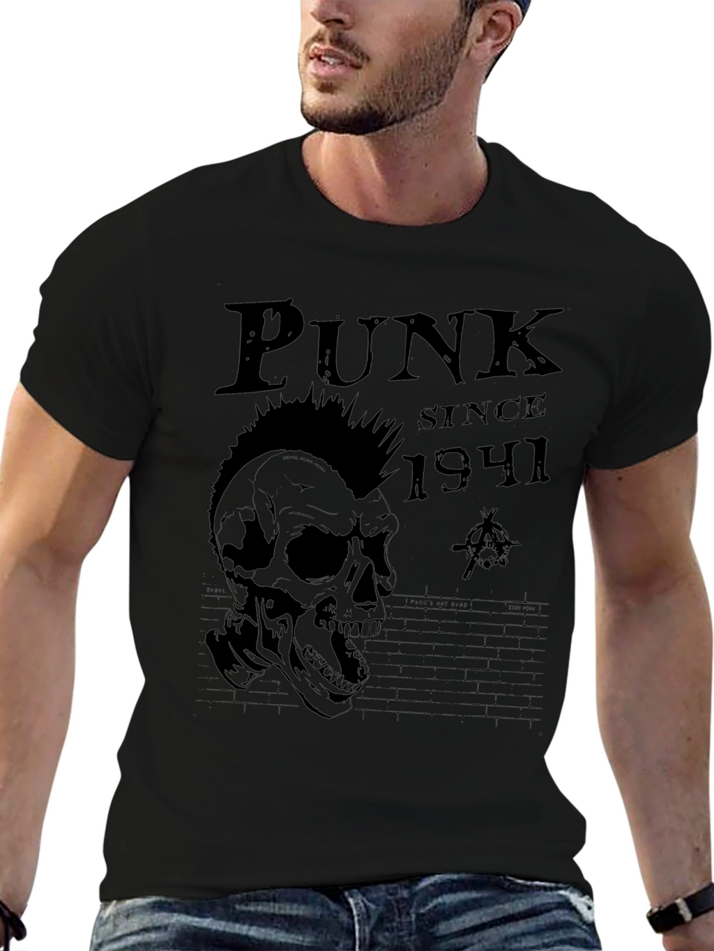 Punk Since 1941 Skull T-Shirt