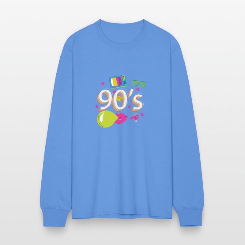 90s I love The 90's Vintage Retro Nineties Costume