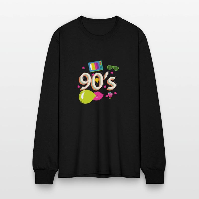 90s I love The 90's Vintage Retro Nineties Costume