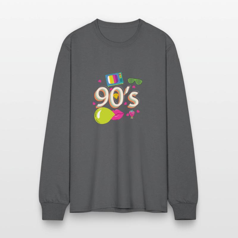 90s I love The 90's Vintage Retro Nineties Costume