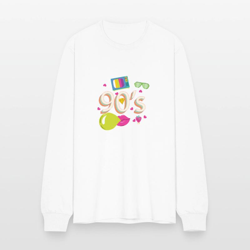 90s I love The 90's Vintage Retro Nineties Costume