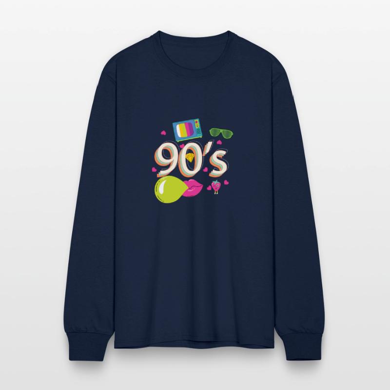 90s I love The 90's Vintage Retro Nineties Costume