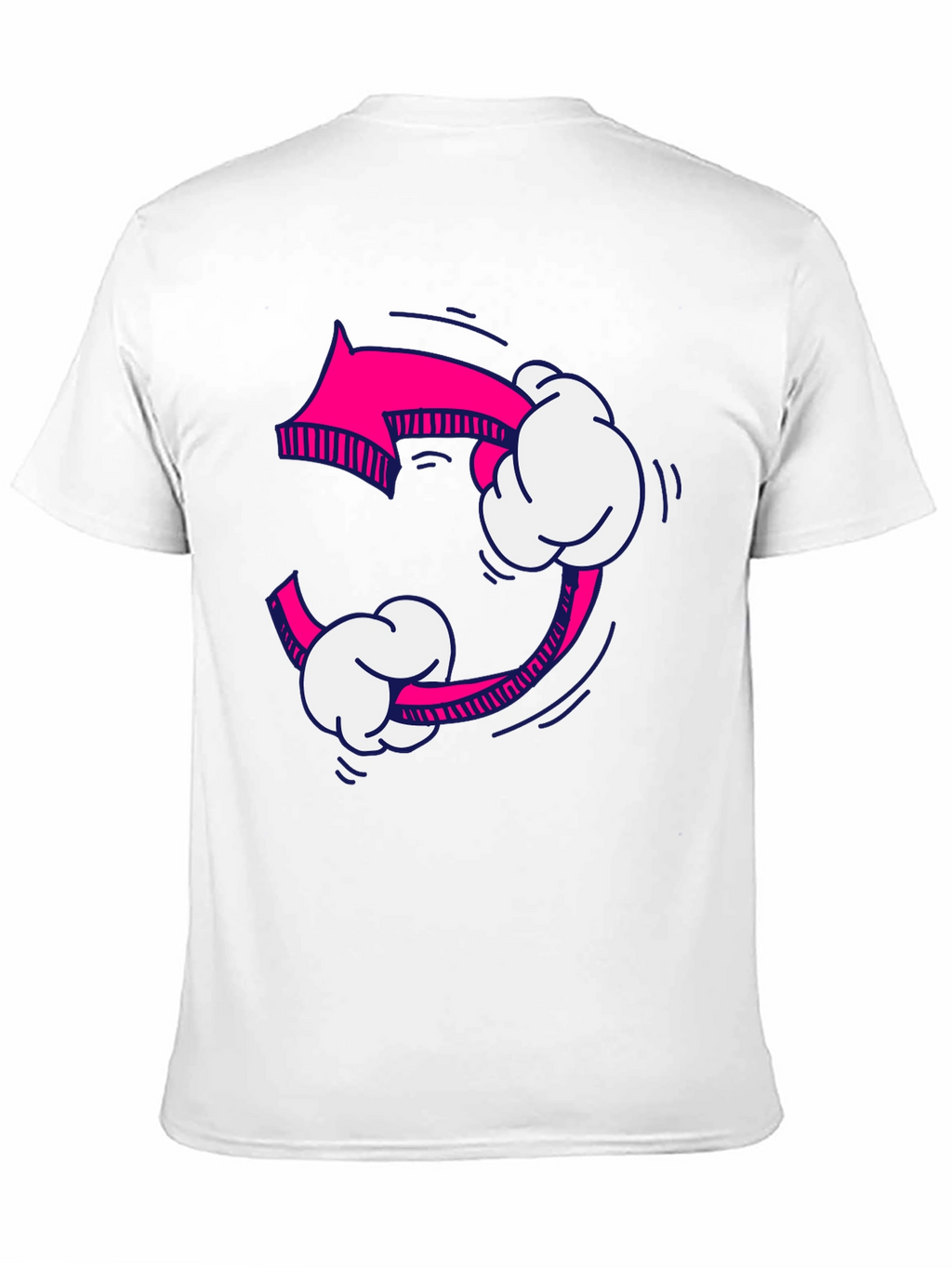 Pink Arrow Recycle Graphic Tee