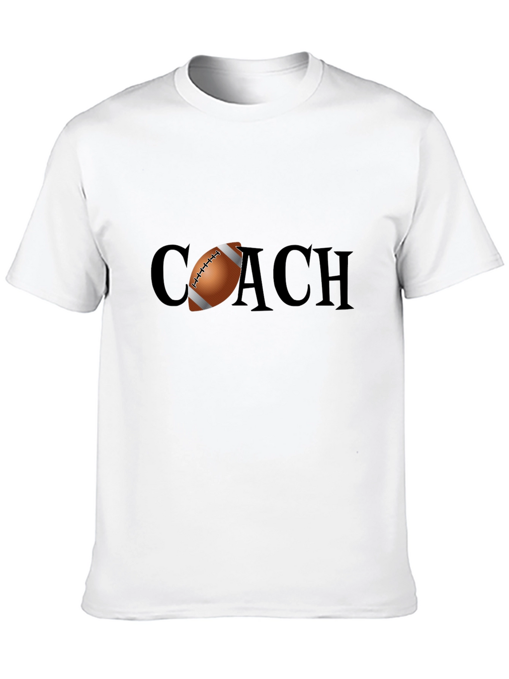 Football Coach Graphic Tee - Black