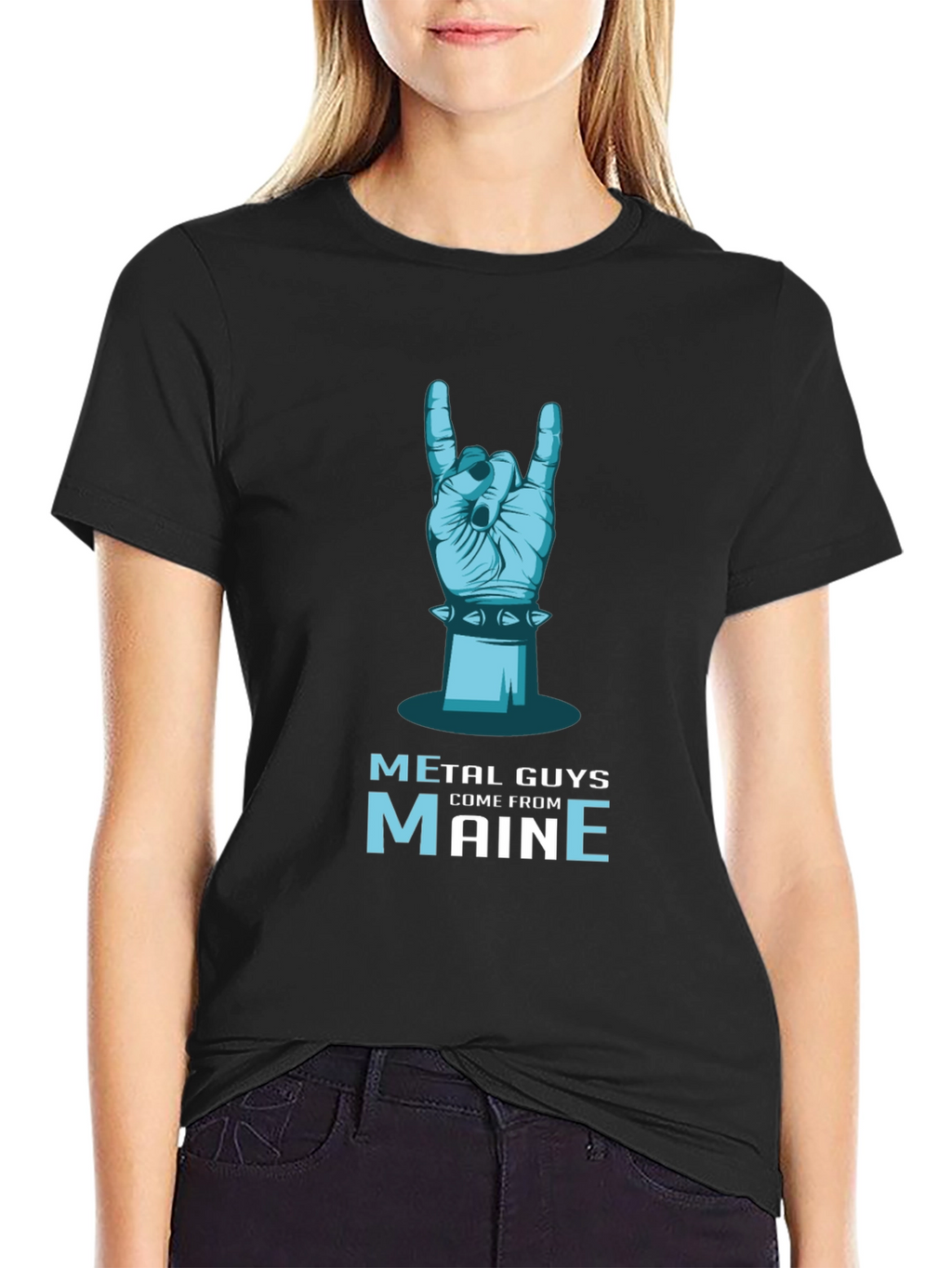 Metal Guys from Maine Graphic T-Shirt