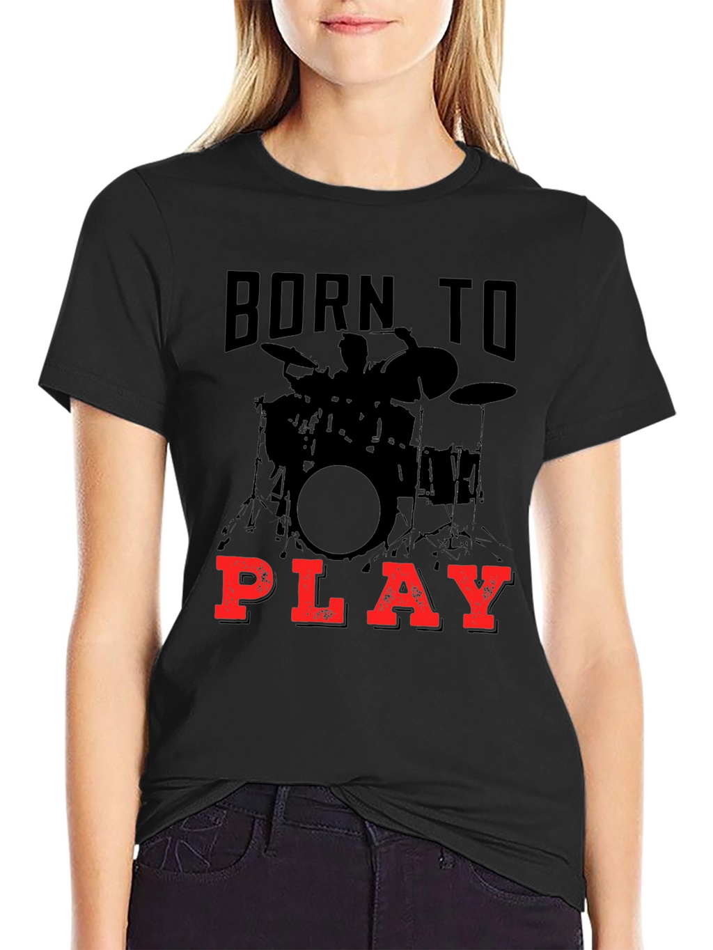 Born to Play Drum T-Shirt