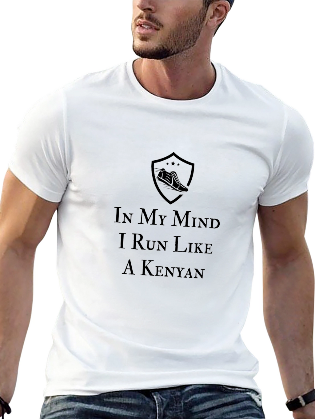 In My Mind I Run Like A Kenyan T-Shirt