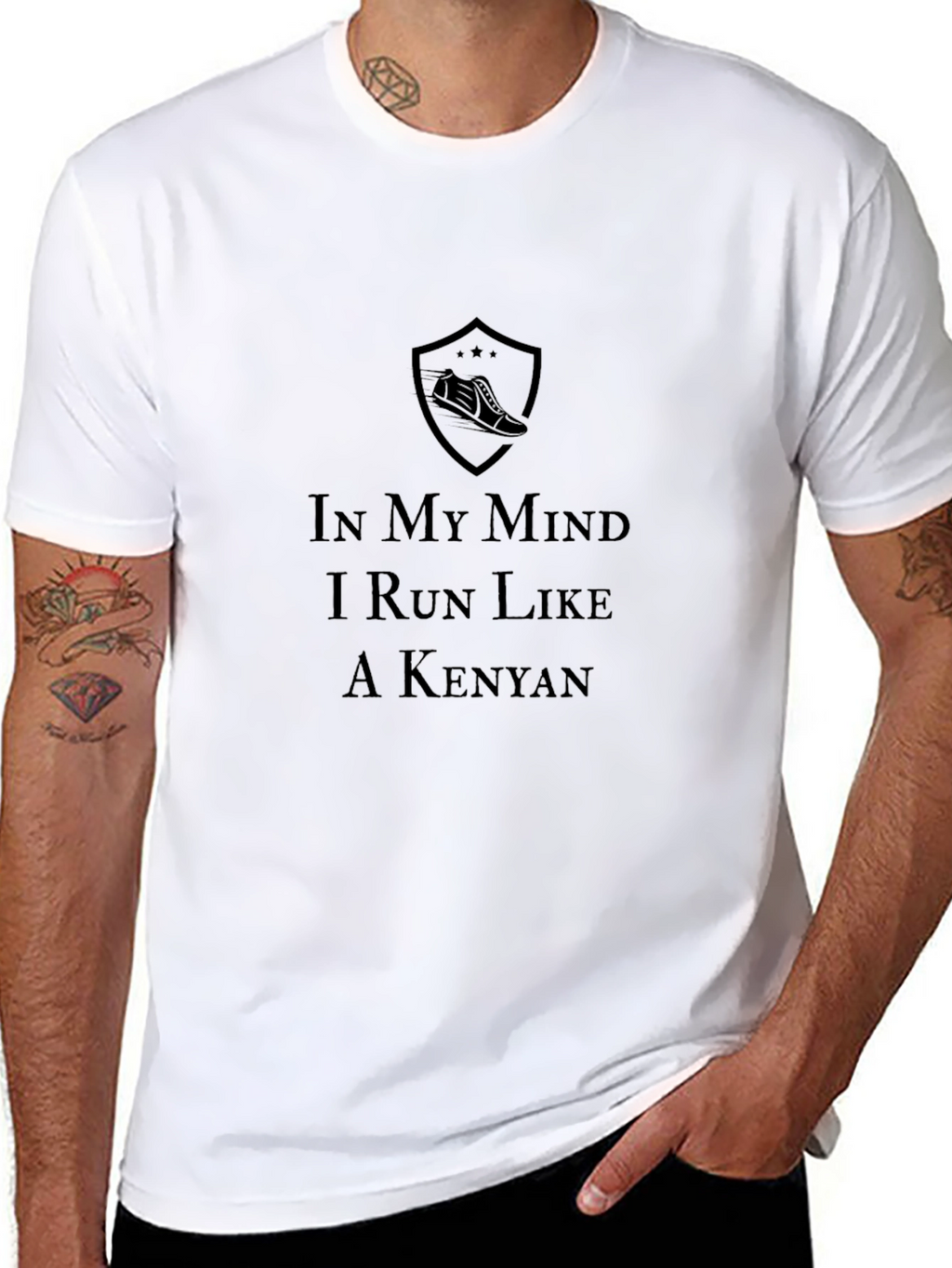 In My Mind I Run Like A Kenyan T-Shirt