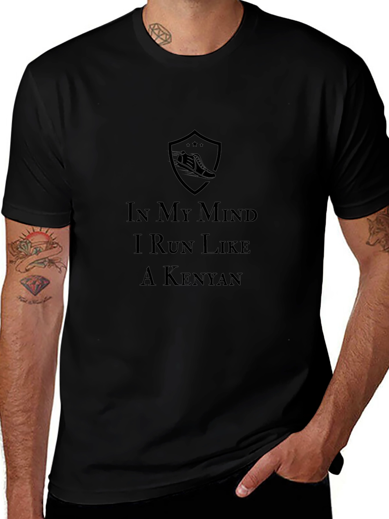 In My Mind I Run Like A Kenyan T-Shirt