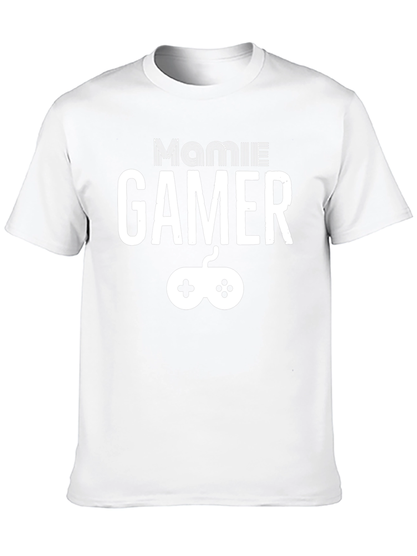 Mamie Gamer T-Shirt - Black Cotton Tee