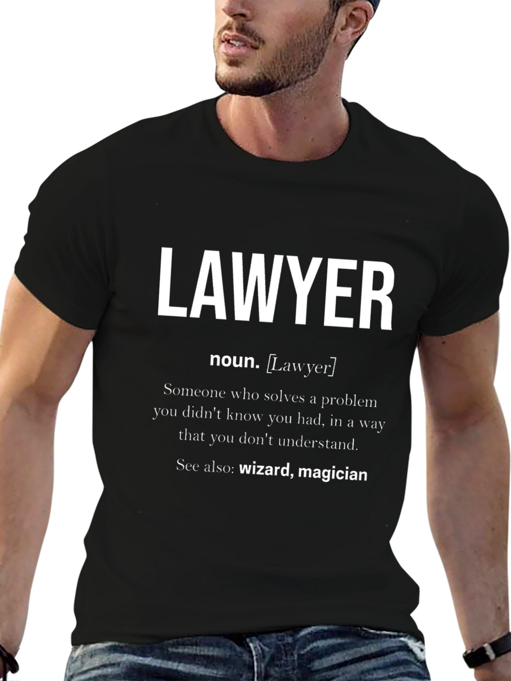 Lawyer Definition T-Shirt - Funny Law School Gift