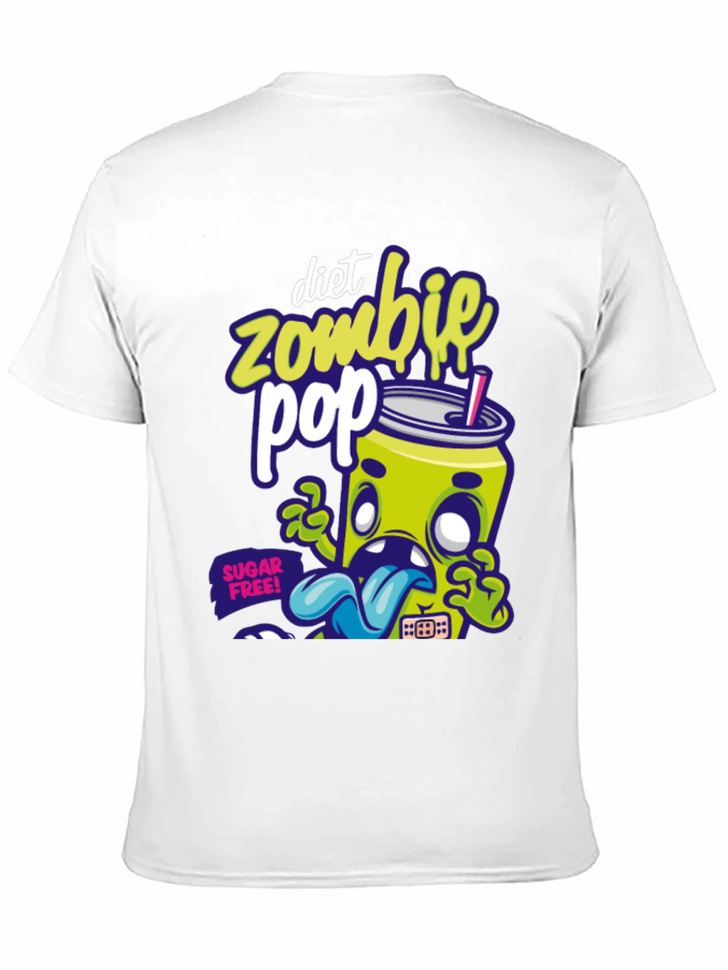 Diet Zombie Pop T-Shirt - Fun Graphic Tee